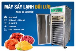 Máy sấy lạnh đối lưu gió 3D 12 khay mini chất lượng cao