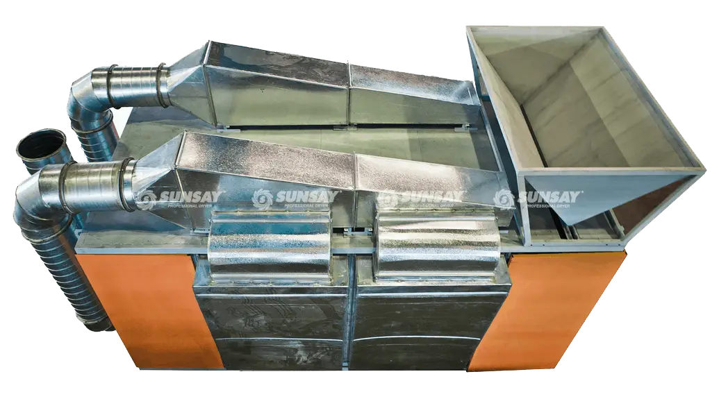 Máy sấy băng tải nông sản