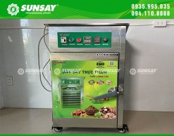 Máy sấy thực phẩm 10 khay cho năng suất hiệu quả vượt trội