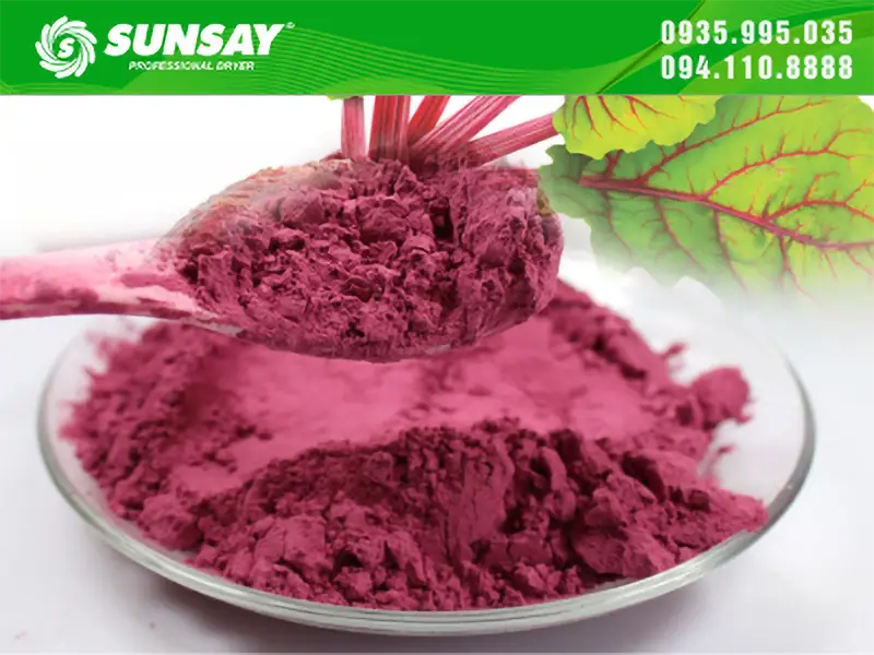 Bột củ dền sấy lạnh