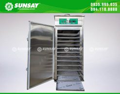 Máy sấy lạnh 12 khay sử dụng vật liệu inox 304