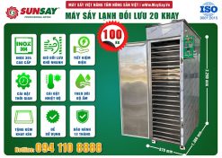 Các tính năng nổi bật của máy sấy lạnh đối lưu 20 khay