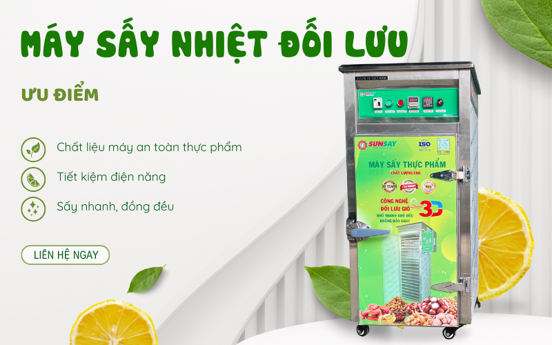 Máy sấy nhiệt đối lưu SUNSAY chất lượng cao