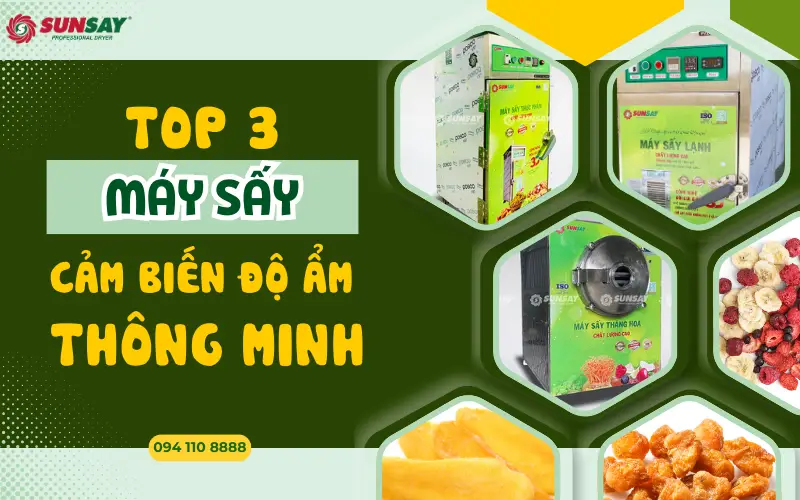 TOP 3 máy sấy có cảm biến độ ẩm thông minh